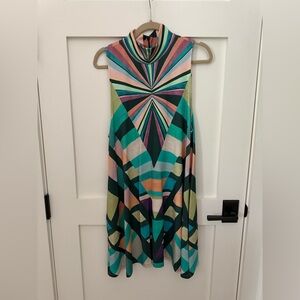 Mara Hoffman Sleeveless Mock Neck Sundress